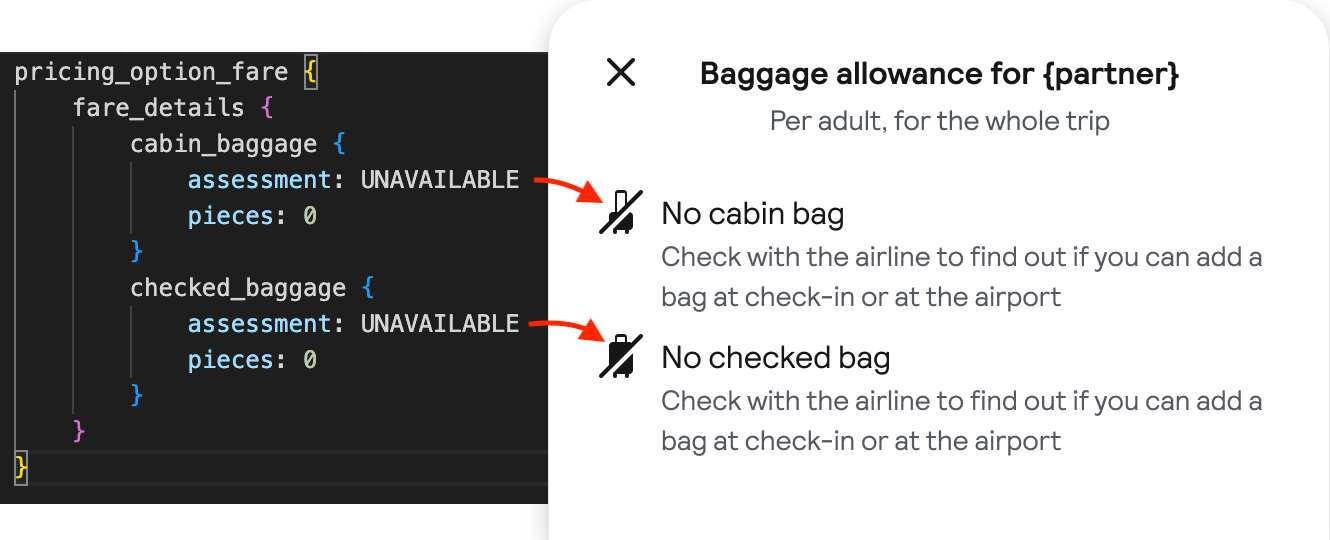 Skyscanner flight search page