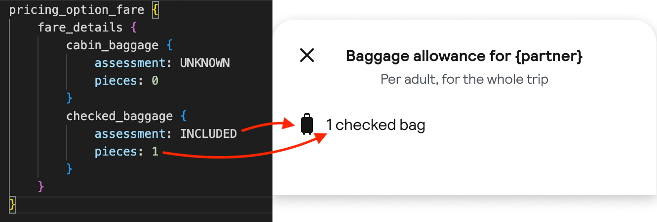 Skyscanner flight search page